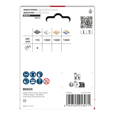 Bosch Scie-cloche multi-matériaux avec filetage, 76 x 40 mm