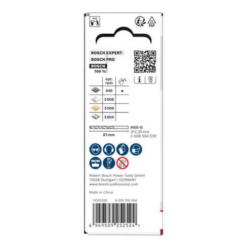 Bosch Scie-cloche multi-matériaux avec porte-foret, 20 x 40 mm