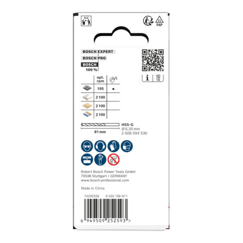 Bosch Scie-cloche multi-matériaux avec porte-foret, 44 x 40 mm