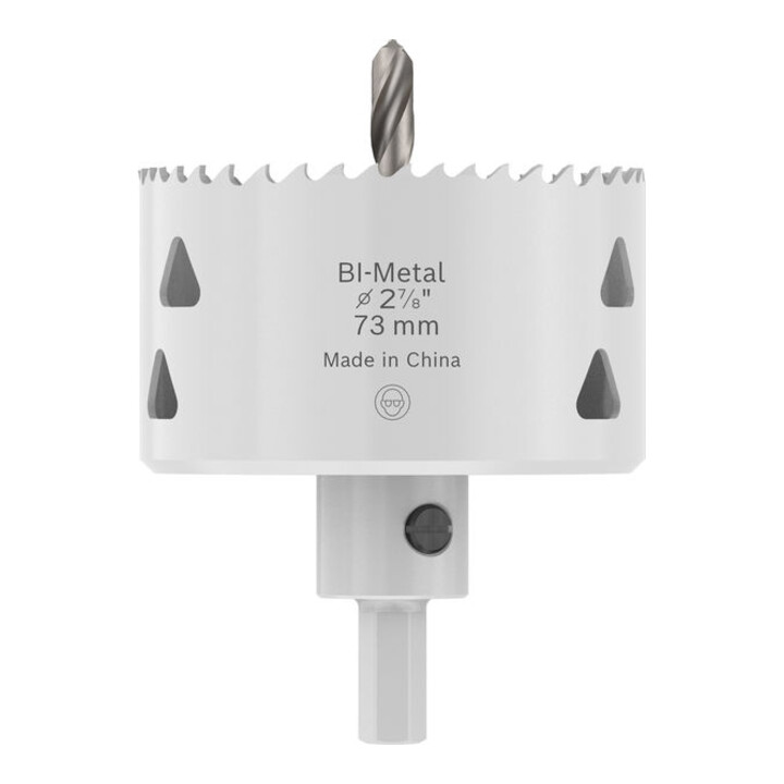 Bosch Scie-cloche multi-matériaux avec porte-foret, 73 x 40 mm