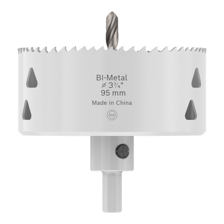 Bosch Scie-cloche multi-matériaux avec porte-foret, 95 x 40 mm