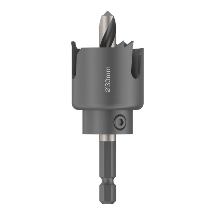 Bosch Scie-cloche pour bois et plaques de plâtre avec porte-outil, 30 x 27 mm