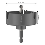 Bosch Scie-cloche pour bois et plaques de plâtre avec porte-outil, 65 x 27 mm-5