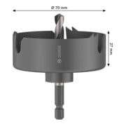 Bosch Scie cloche pour bois et plaques de plâtre avec porte-outil, 70 x 27 mm-5