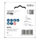 Bosch Scie-cloche pour briques et carreaux souples avec porte-foret, 73 x 60 mm-2
