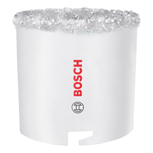 Bosch Scie-cloche pour briques et carreaux souples avec porte-foret, 73 x 60 mm