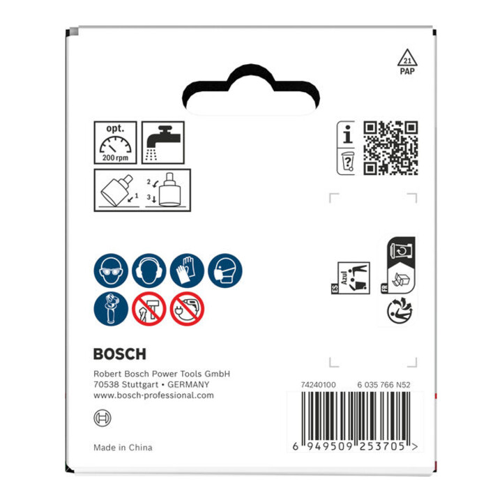 Bosch Scie-cloche pour carrelage avec porte-outil, 83 × 40 mm