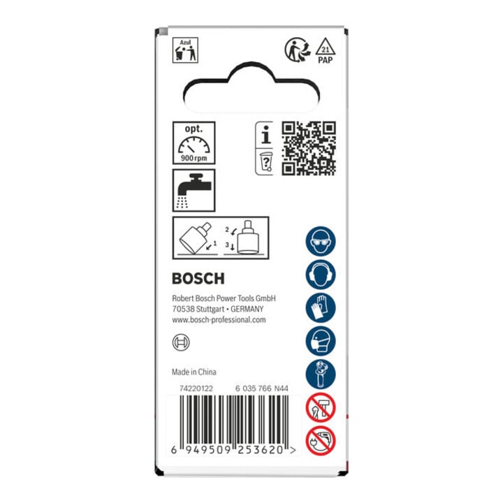 Bosch Scie-cloche pour carrelage avec support, 27 x 40 mm
