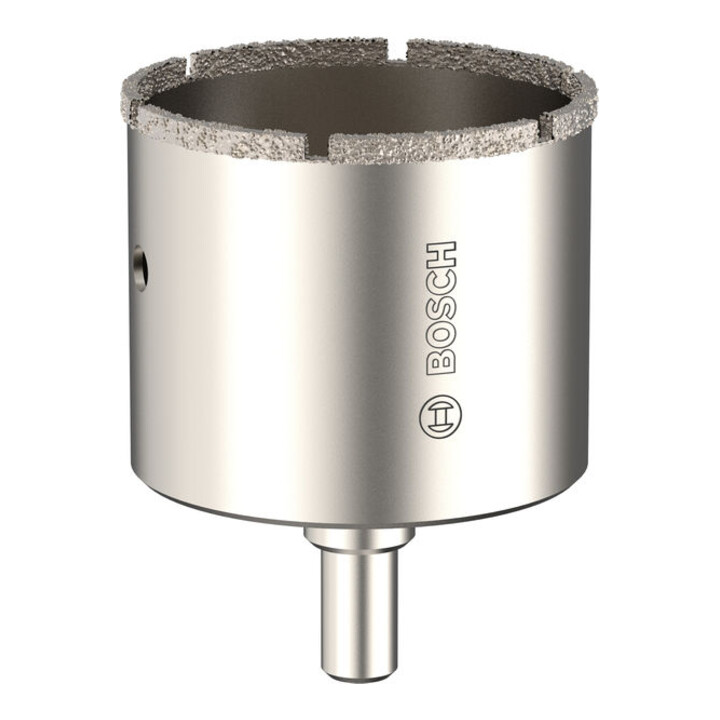 Bosch Scie-cloche pour carrelage avec support, 60 x 40 mm