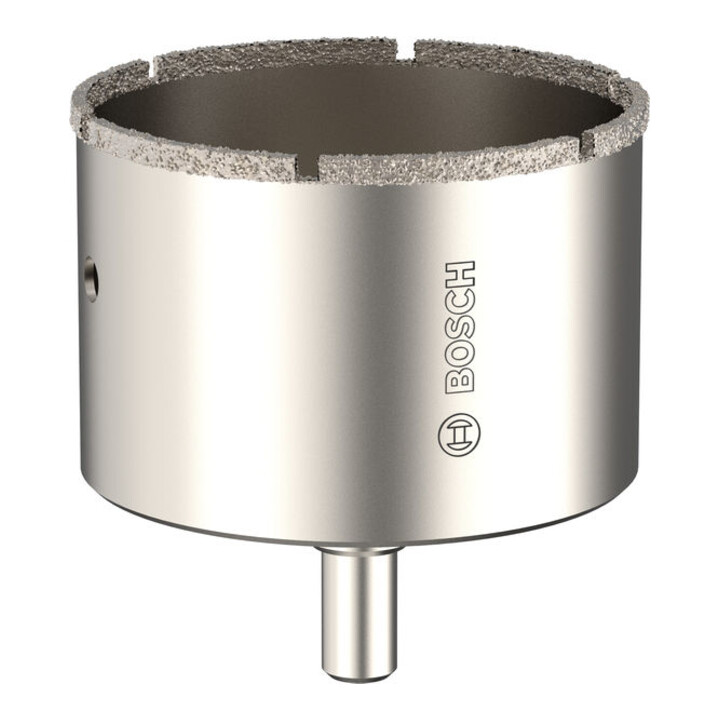 Bosch Scie-cloche pour carrelage avec support emmanchable, 74 x 40 mm