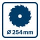 Bosch Scie sur table GTS100-254 2200W hauteur de coupe 100 mm