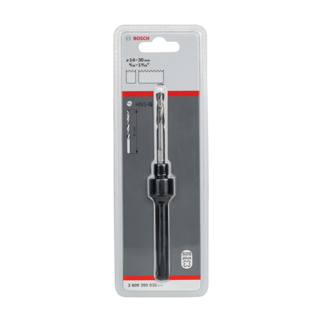 Bosch SDS plus-Adapter 1/2"-20 UNF 14 - 30 mm