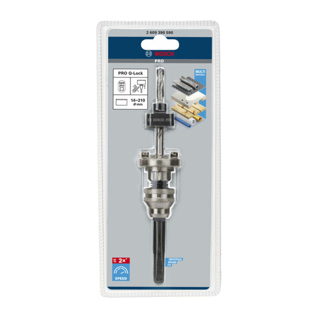 Bosch SDS plus adapter 14 - 210 mm