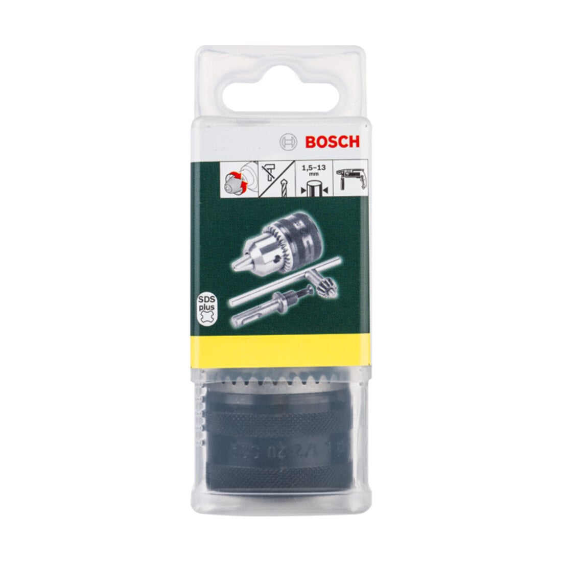 Bosch SDS-plus-Adapter mit Bohrfutter, 1,5 - 13 mm