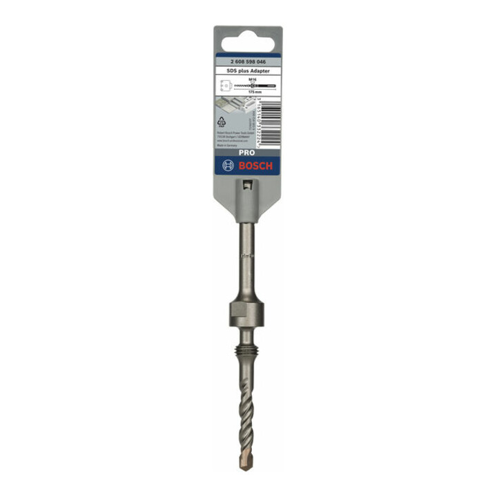 Bosch SDS plus-Aufnahmeschaft für Hohlbohrkronen mit M 16 175 mm