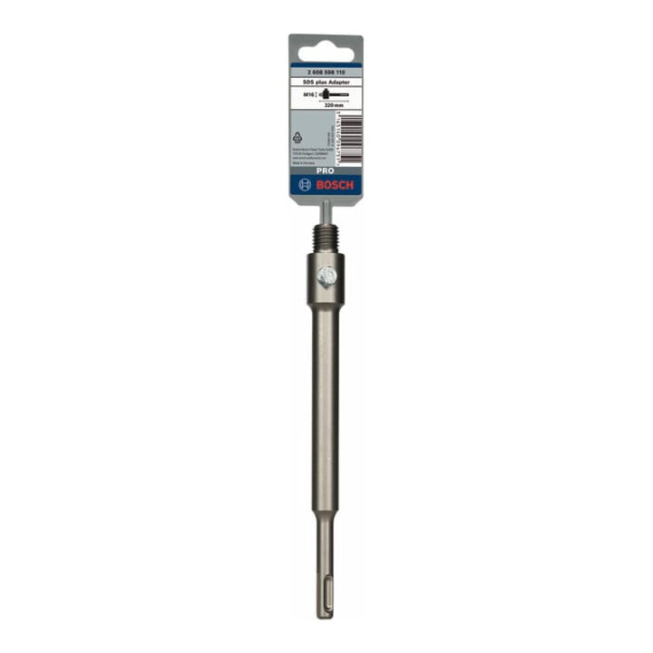 Bosch SDS plus-Aufnahmeschaft für Hohlbohrkronen mit M 16 8 mm 220 mm