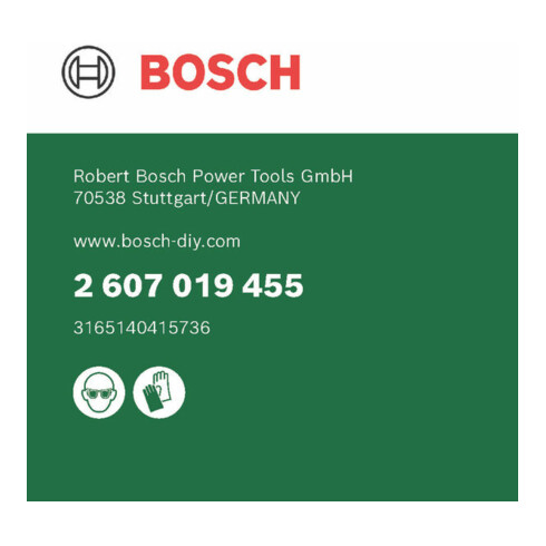 Bosch SDS-plus beitel- en boorset, 5-delig