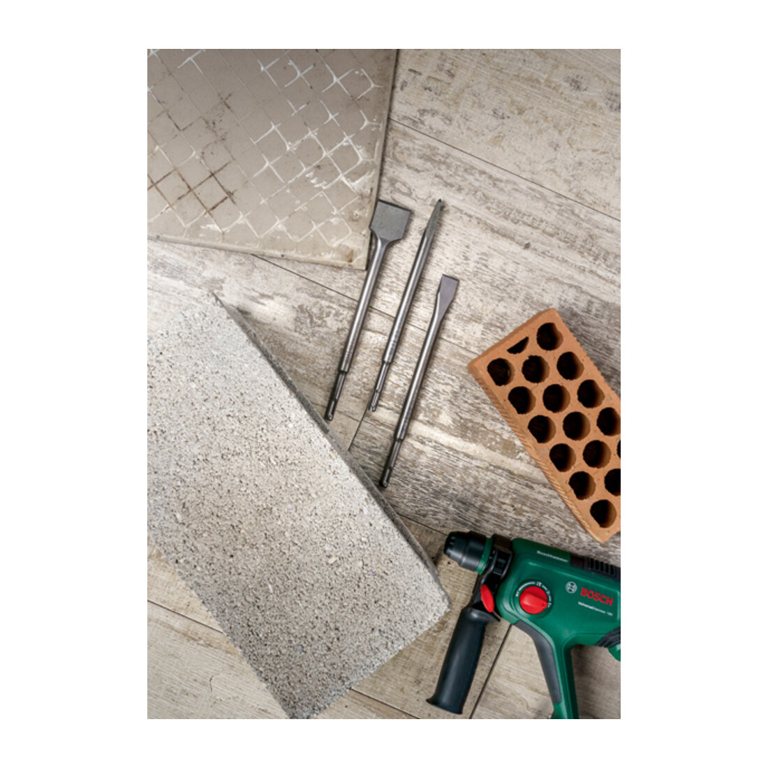 Bosch SDS-plus beitelset, 3 stuks