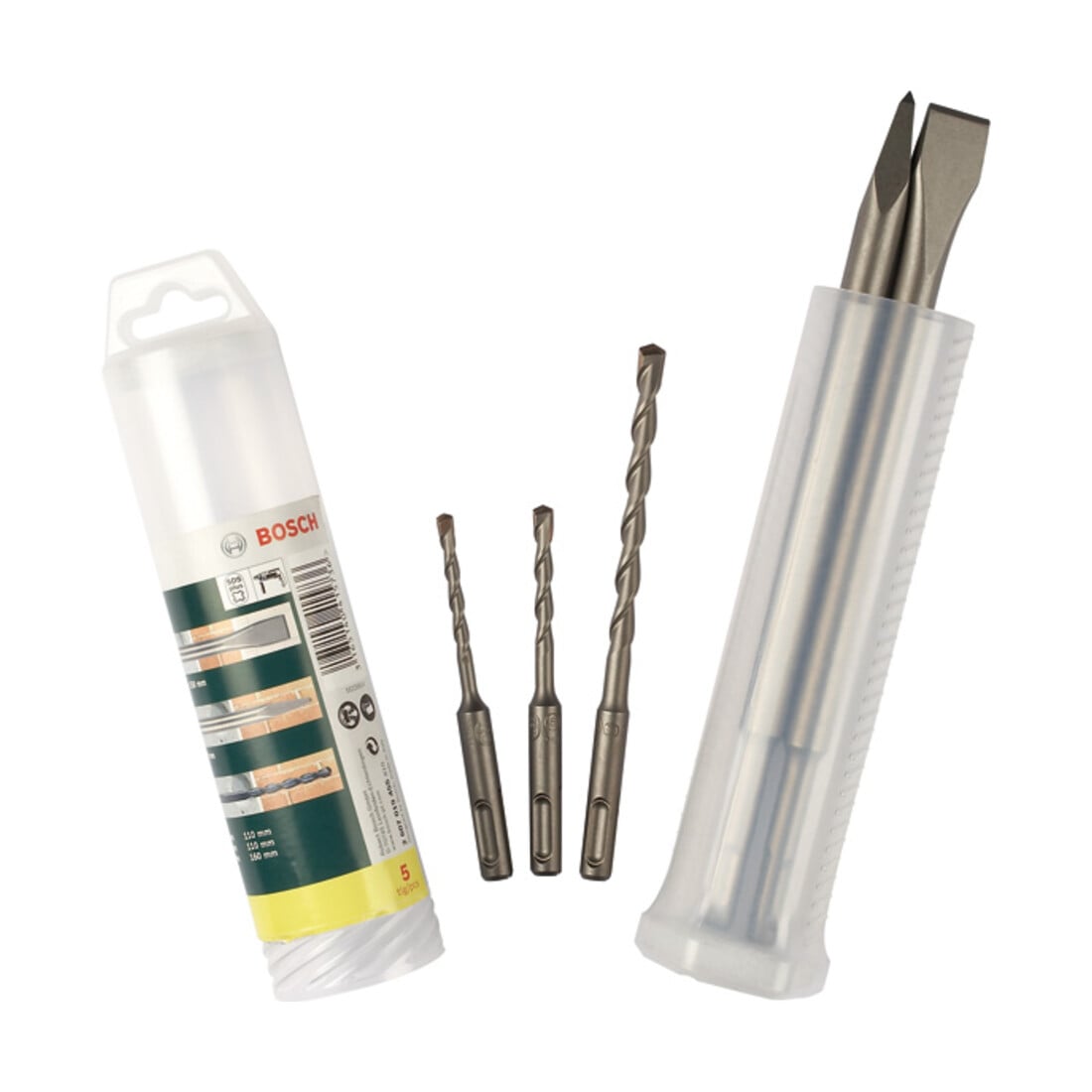 Bosch SDS-plus Meißel- und Bohrer-Set, 5-teilig