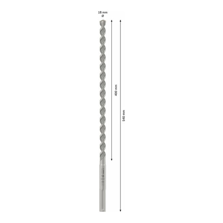 Bosch SDSmax Bohrer max-4 18x400x540 mm