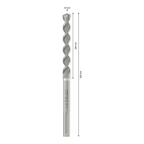 Bosch SDSmax Bohrer max-4 22x200x320 mm