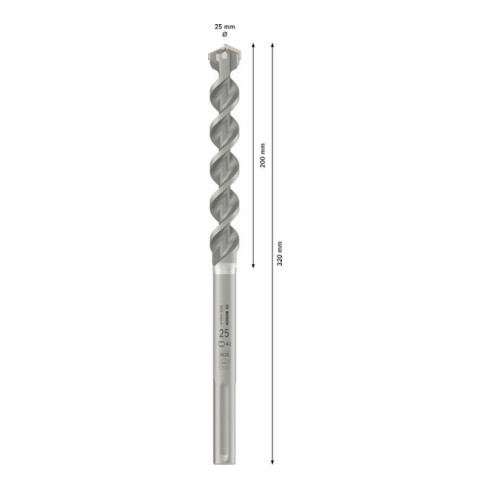 Bosch SDSmax Bohrer max-4 25x200x320 mm
