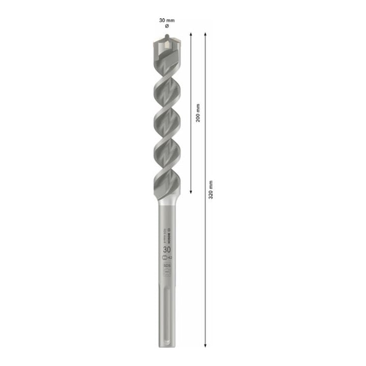 Bosch SDSmax Bohrer max-4 30x200x320 mm