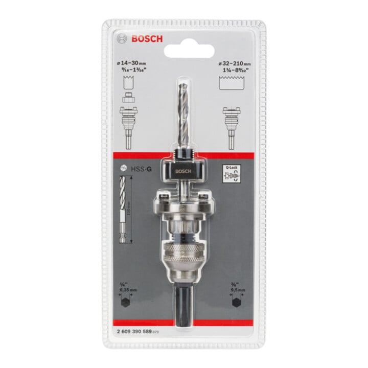 Bosch Sechskantadapter 14 - 210 mm
