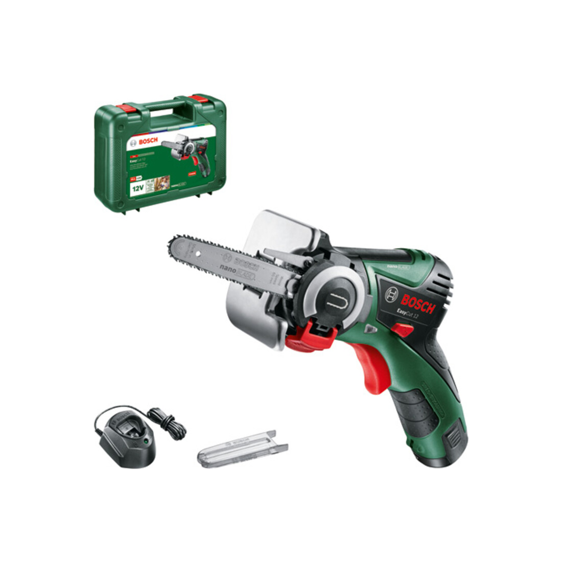 Bosch Sega a batteria EasyCut 12 con tecnologia NanoBlade, 1 x batteria PBA da 12 V 2,5 Ah
