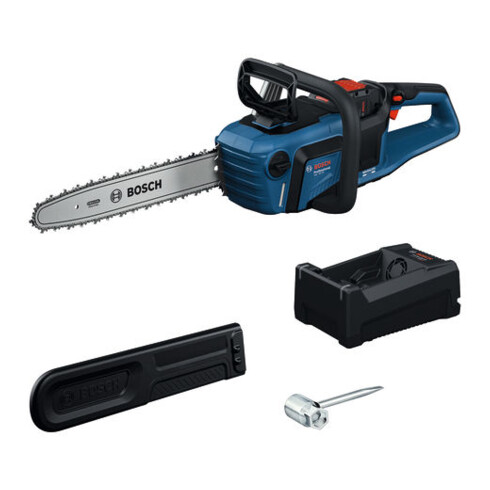 Bosch Sega a catena a batteria GKE 18V-40, 1x EXBA18V-55