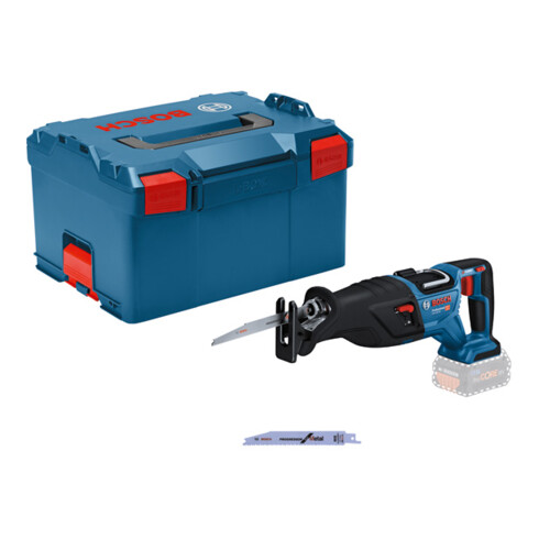 Bosch Sega a gattuccio a batteria GSA 18V-28 con L-BOXX