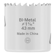 Bosch Sega a tazza multi materiale con filetto, 43 x 40 mm