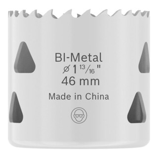 Bosch Sega a tazza multi materiale con filetto, 46 x 40 mm