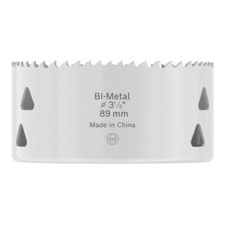Bosch Sega a tazza Multi Materiale con filetto, 89 x 40 mm