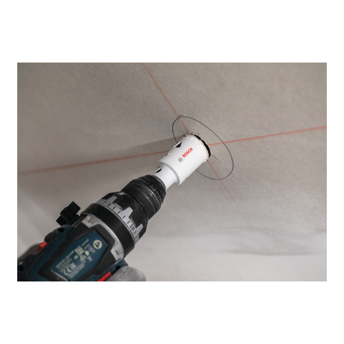 Bosch Sega a tazza multi materiale con supporto, 44 x 40 mm