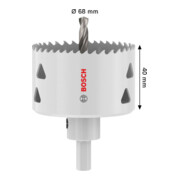 Bosch Sega a tazza multi materiale con supporto, 68 x 40 mm-5