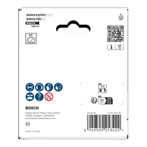 Bosch Sega a tazza per legno e cartongesso con supporto, 100 x 27 mm
