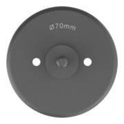 Bosch Sega a tazza per legno e cartongesso con supporto, 70 x 27 mm