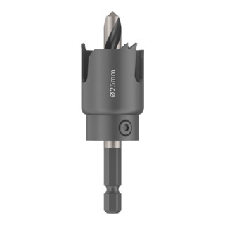 Bosch Sega a tazza per legno e cartongesso con supporto a innesto, 25 x 27 mm