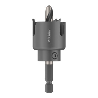 Bosch Sega a tazza per legno e cartongesso con supporto a innesto, 30 x 27 mm