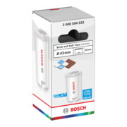 Bosch Sega a tazza per mattoni e piastrelle morbide con supporto, 43 x 60 mm-4