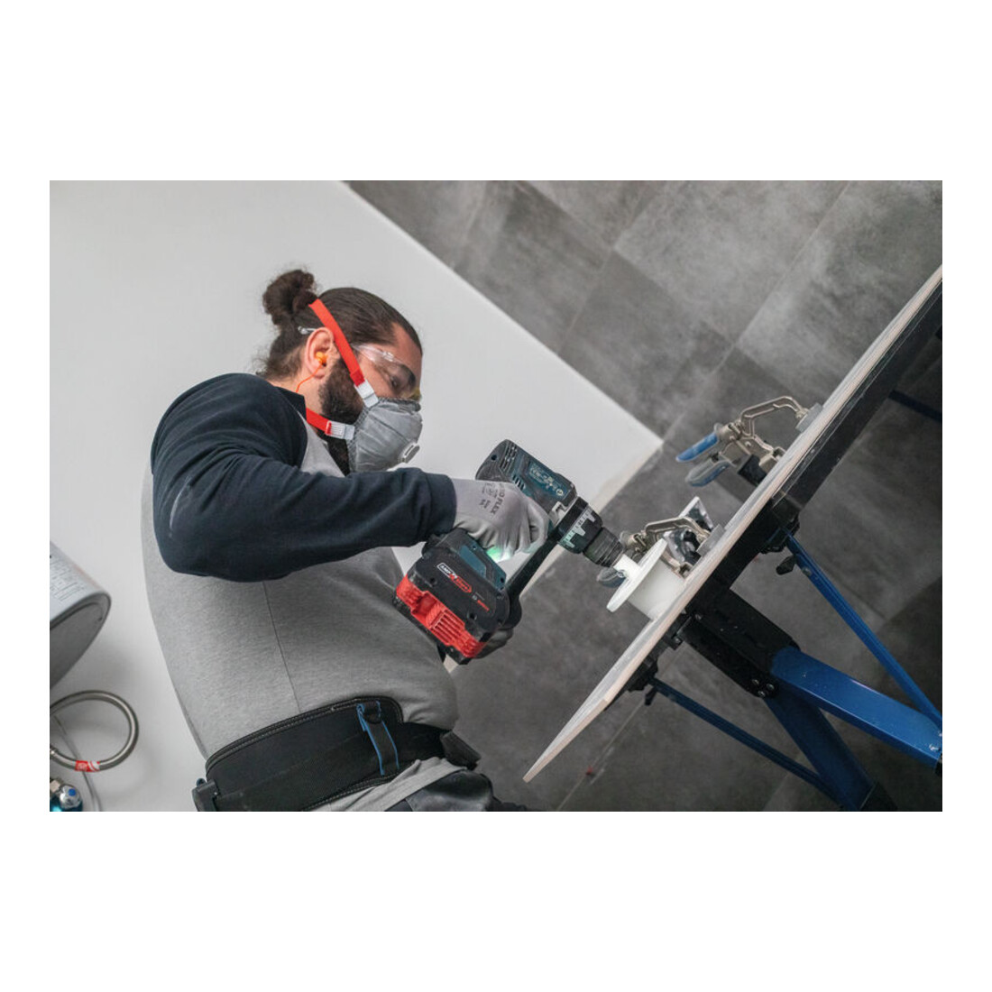Bosch Sega a tazza per mattoni e piastrelle morbide con supporto, 43 x 60 mm
