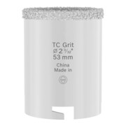 Bosch Sega a tazza per mattoni e piastrelle morbide con supporto, 53 x 60 mm