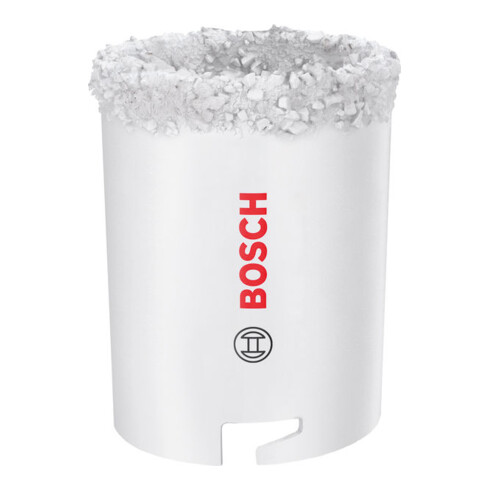Bosch Sega a tazza per mattoni e piastrelle morbide con supporto, 53 x 60 mm