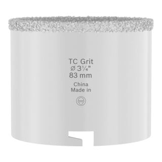 Bosch Sega a tazza per mattoni e piastrelle morbide con supporto, 83 x 60 mm