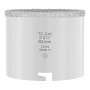 Bosch Sega a tazza per mattoni e piastrelle morbide con supporto, 83 x 60 mm