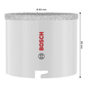 Bosch Sega a tazza per mattoni e piastrelle morbide con supporto, 83 x 60 mm-5