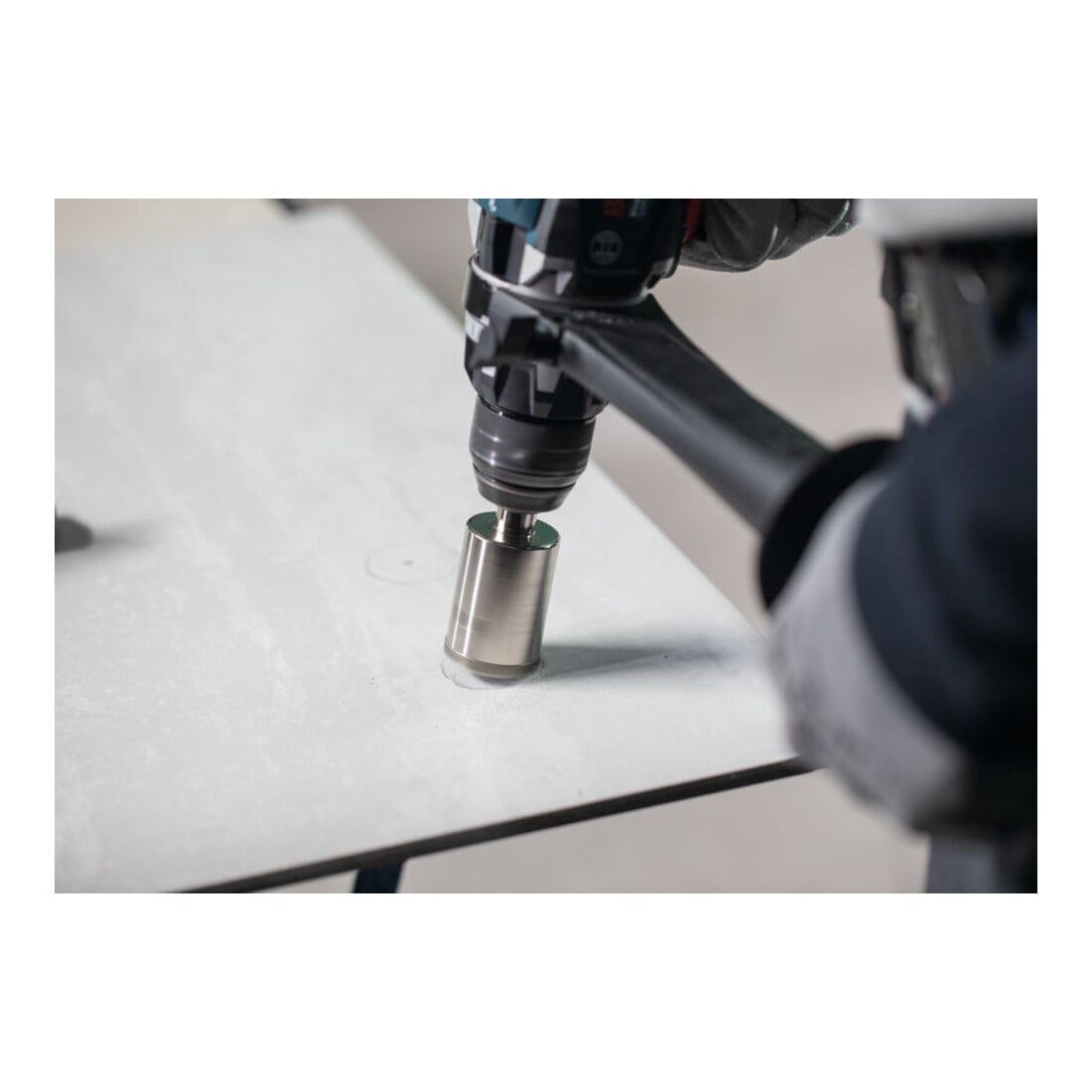 Bosch Sega a tazza per piastrelle con supporto, 35 x 40 mm