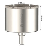 Bosch Sega a tazza per piastrelle con supporto, 68 x 40 mm-5