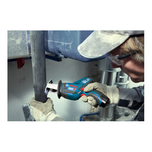 Bosch Sega alternativa a batteria GSA 12V-14, 2 batterie agli ioni di litio 3,0Ah L-BOXX